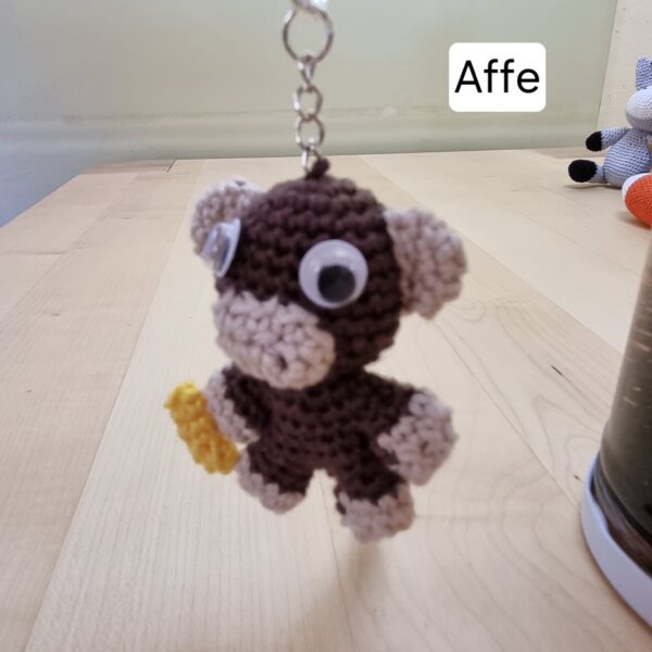 Schlüsselanhänger  Affe